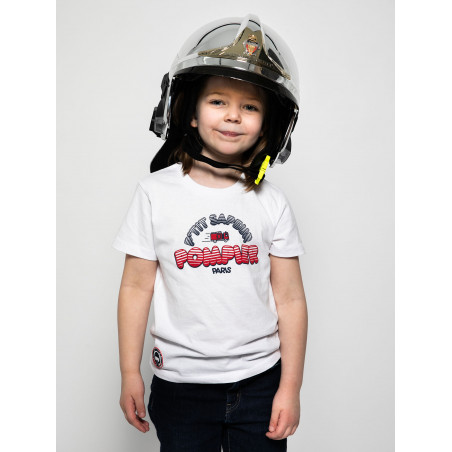 T-Shirt enfant "P'tit sapeur-pompier de Paris"