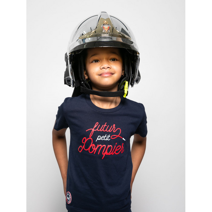 T-shirt enfant "Futur petit pompier"